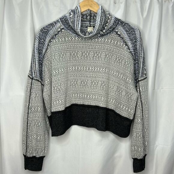 We the free at the lodge turtle neck sweater mens sweater womens size XS - Picture 3 of 13
